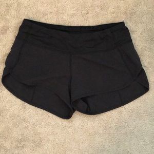 Lululemon black athletic shorts